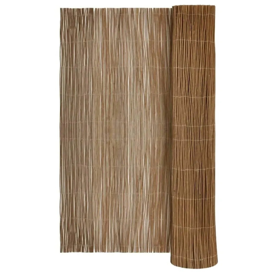 vidaXL Weidenzaun aus Naturweide in Braun, B: 300 cm, H: 170 cm - Bild 2