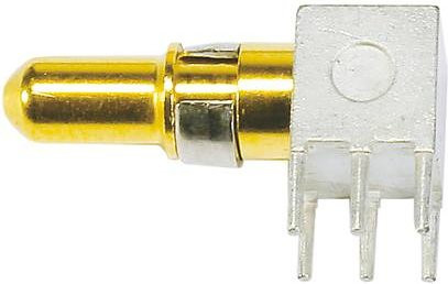 HARTING Einlötkontakt 09030006127 aus Messing mit Goldbeschichtung - Bild 1
