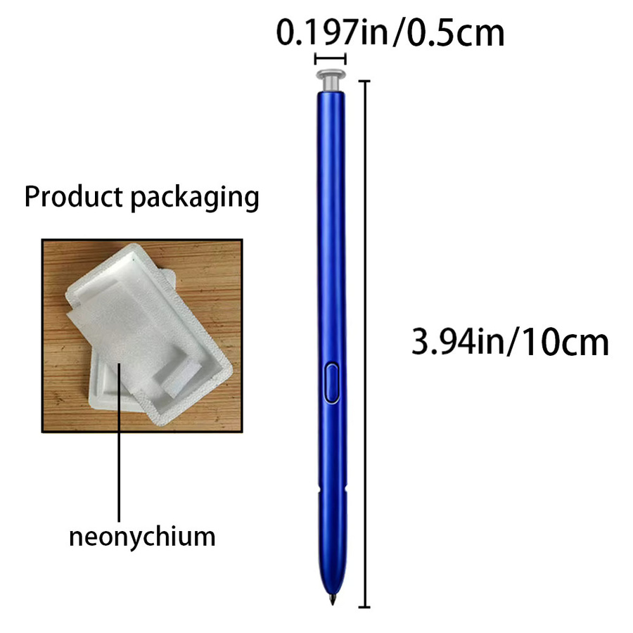 Samsung S Pen Ersatz-Stylus für Galaxy Note10 Lite SM-N770 SM-N770F/DS in Schwarz ohne Bluetooth - Bild 2