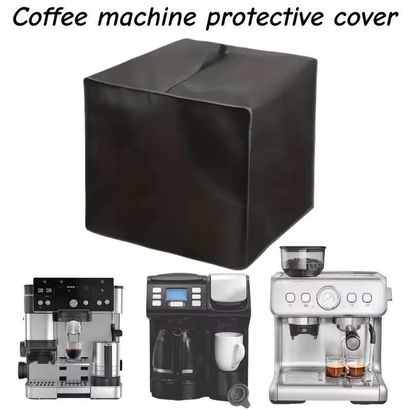 Schutzabdeckung für Ninja Kaffeemaschinen und Filterkaffeemaschinen in Schwarz, Breite: 40,0 cm, Tiefe: 40,0 cm - Bild 5