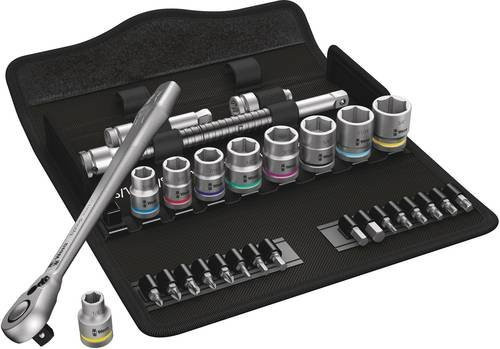 Wera Zyklop Steckschlüsselsatz 3/8 Zoll, 29-teilig, Multicolor - Bild 1