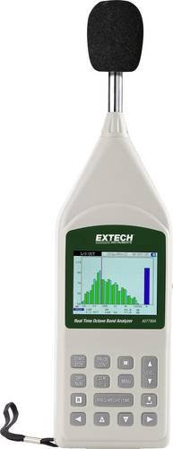 Extech Schallpegel-Messgerät Datenlogger 407790A in Grau, 20 - 130 dB, 25Hz - 10kHz, USB - Bild 1