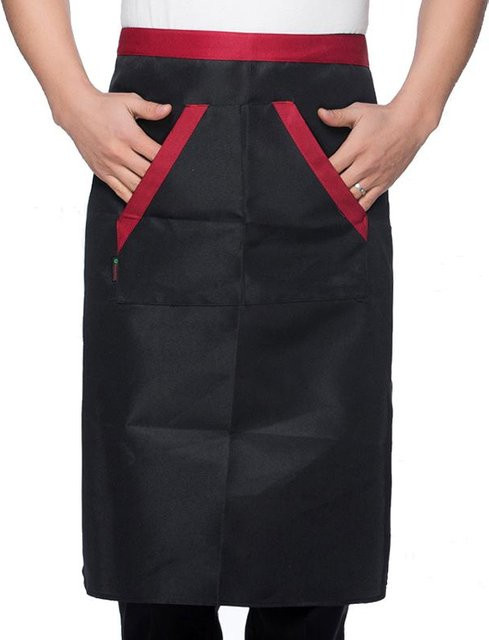 2er-Set Hüftschürzen von OutsideWorld aus atmungsaktivem Polyester in Schwarz mit Taschen für Profis - Bild 1