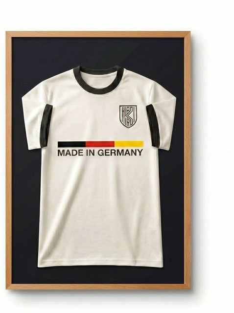 K-Möbel Trikot Rahmen aus Echtholz in Braun, Breite: 60 cm, Höhe: 80 cm - Bild 1