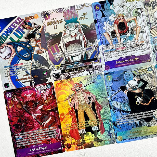 Bandai One Piece Anime-Karten, Englische Version, Piraten, Bunt / Mehrfarbig - Bild 1