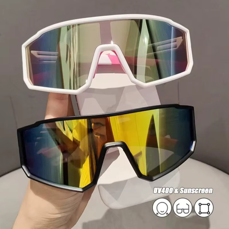 MOYOKA Sonnenbrille, Vollrand, Kunststoff, Wrap - Bild 4