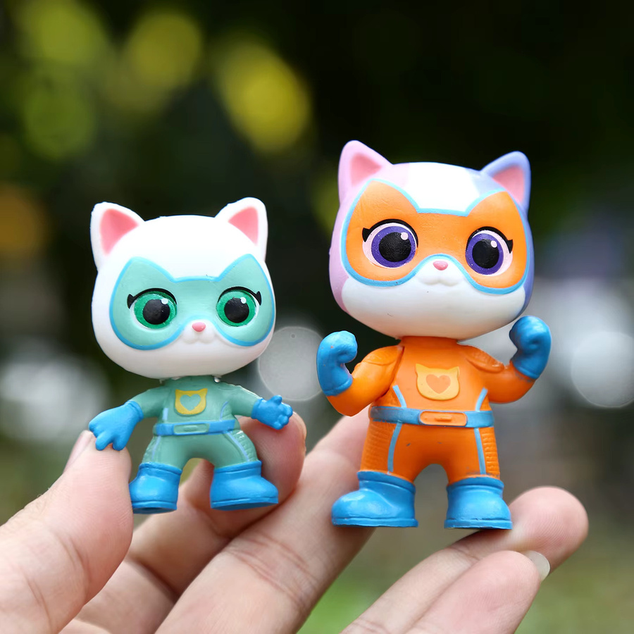 Disney Superkitties Spielzeugpuppe, Actionfiguren, 5-teiliges Set - Bild 3