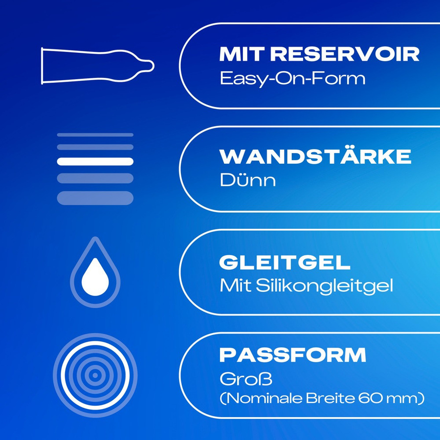 Durex Kondome Gefühlsecht Extra groß XXL, Unisex - Bild 2