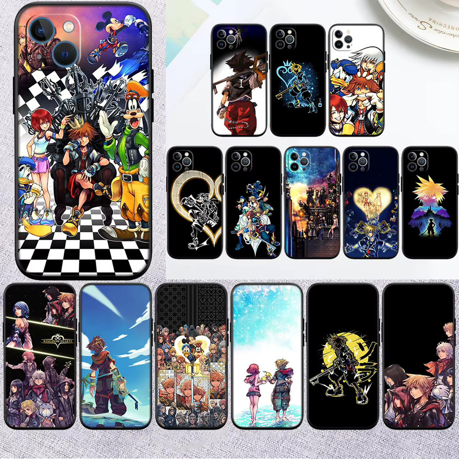 HEROCROSS Kingdom Hearts High-End Handyhülle für Redmi Note 13 14 Pro+ Plus A3 13X 13C 14S 14C in Multicolour - Bild 4