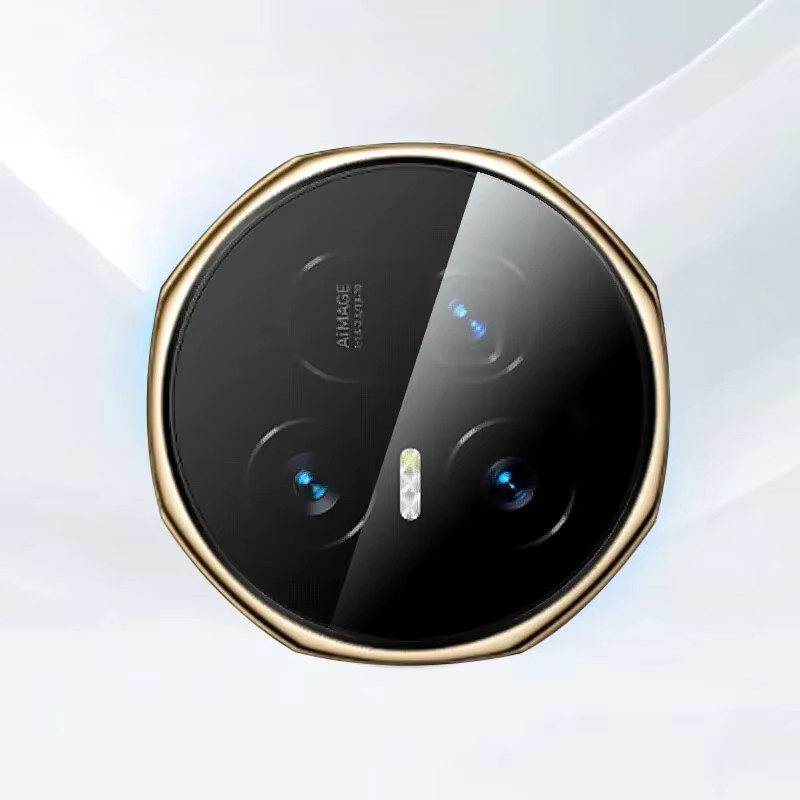 Honor Magic V5 Kamera Objektivschutz aus gehärtetem Glas 9H, transparent - Bild 3