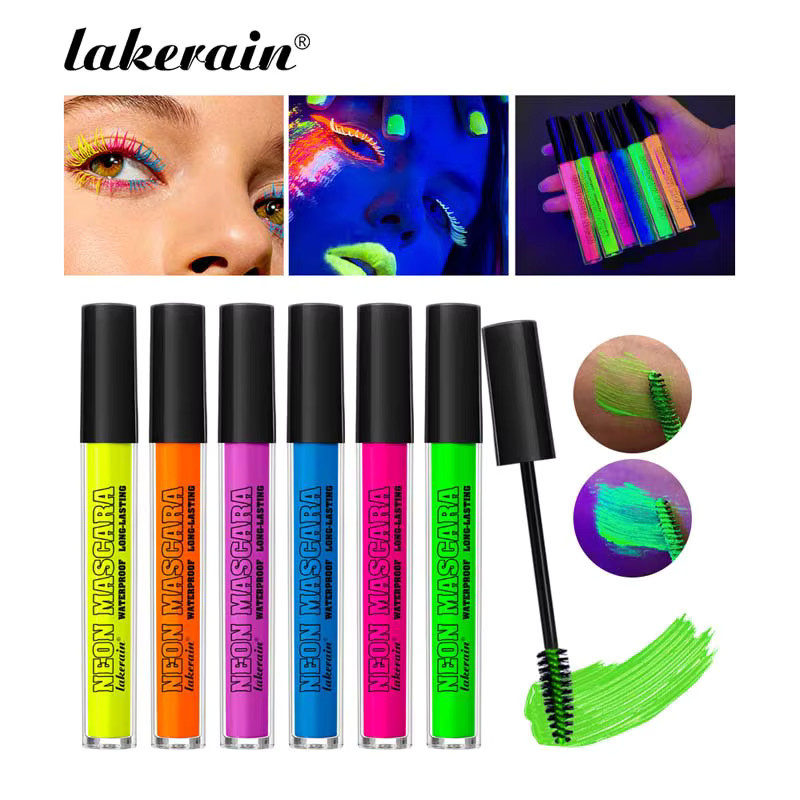 kzlet Neon-Mascara, Wasserfest, Rosa Grün Blau - Bild 3