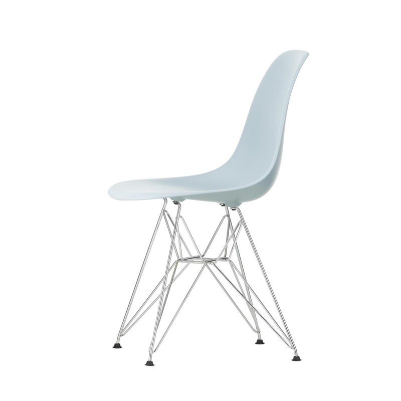 Vitra DSR Eames Plastic Side Chair in Blau aus Polypropylen mit mattem Finish - Bild 2