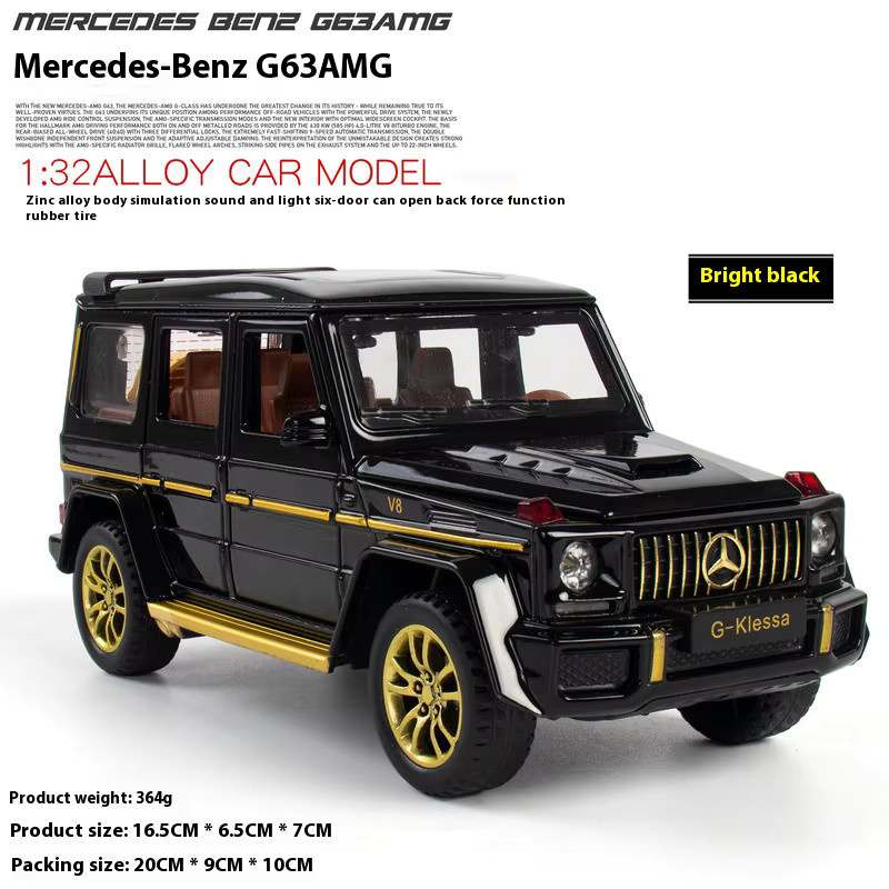 Maisto Mercedes-Benz Benz G63 Amg Spielzeug Auto, 1:32, Licht und Sound - Bild 2