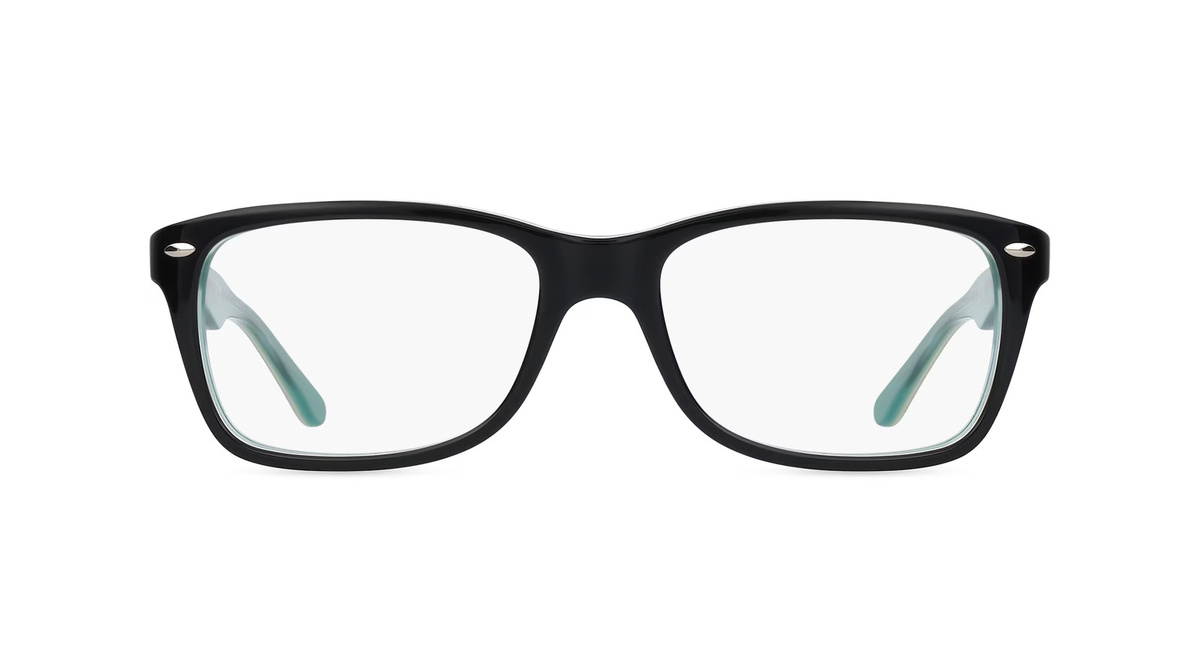 Ray-Ban RX5228 Korrektionsbrille, Vollrand, Quadratisch, Acetat, Schwarz, Damen - Bild 1