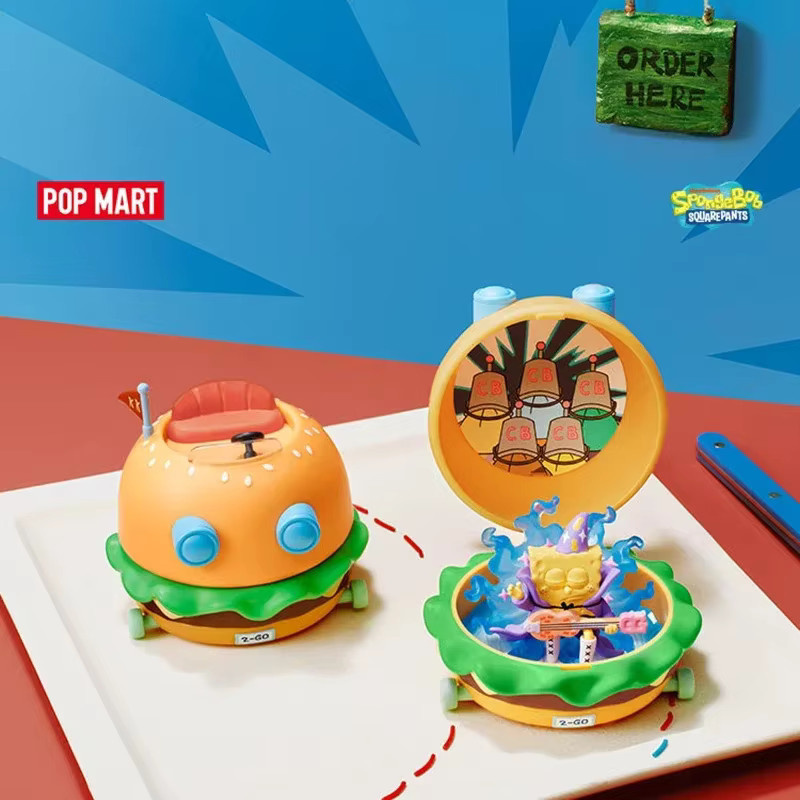 POP MART SpongeBob Krabby Patty Figuren, Mystery Box, Puppe - Bild 3