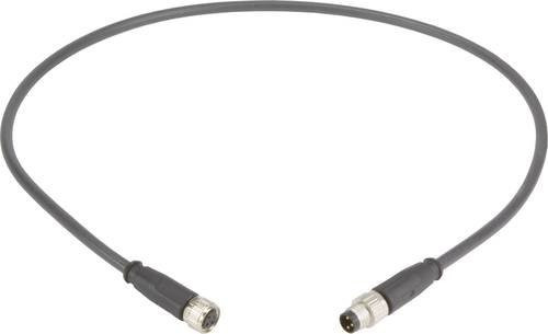 HARTING Sensor-Aktor-Steckverbinder konfektioniert Schwarz 2 m - Bild 1