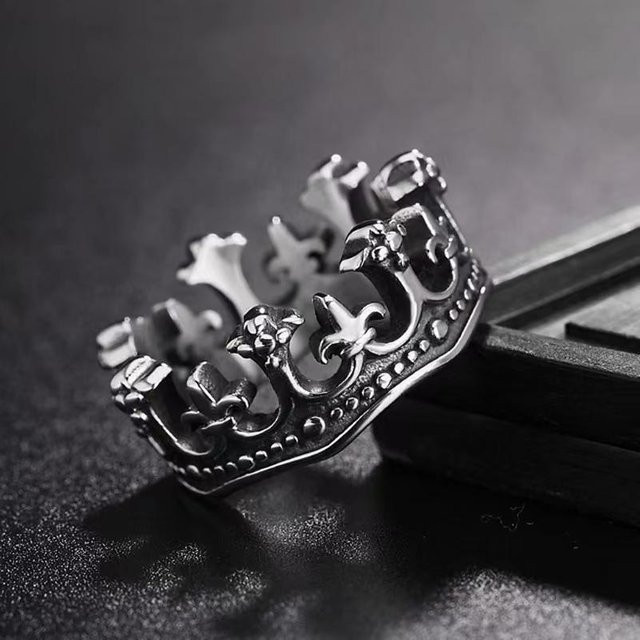 YY-TK Ring Edelstahl, Silber, Herren - Bild 1