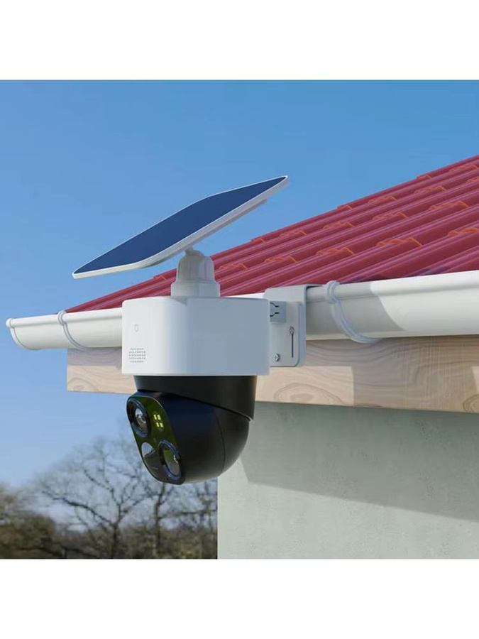 Eufy Metall-Dachrinnenhalterung für EufyCam S340, E42 und E30 in Weiß - Bild 3