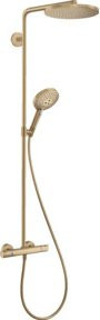 Hansgrohe Showerpipe Raindance S 2jet Duschsystem mit Regendusche und Handbrause in Brushed Bronze - Bild 1