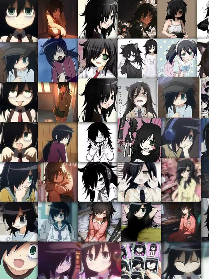 MOLLK Watamote Aufkleber, Mädchen, Bunt / Mehrfarbig, Set / Bundle - Bild 5