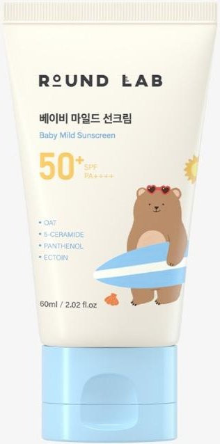 ROUND LAB 1025 Dokdo Sonnencreme, LSF 50+, 50 ml, Niacinamid, Hyaluronsäure - Bild 1