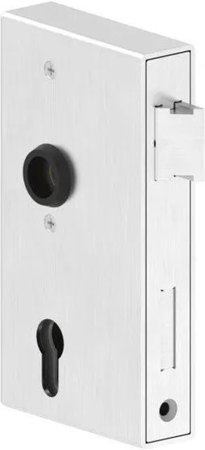 FeNau Schlosskasten aus Edelstahl in Silber, B/T/H: 30 x 94,5 x 173 mm - Bild 1