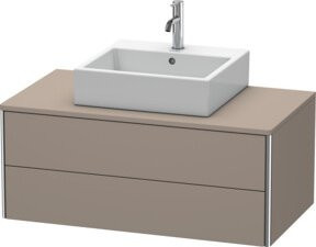 Duravit Waschtischunterschrank XSquare wandhängend mit 2 Schubladen, Breite: 100 cm, Tiefe: 54,8 cm, Höhe: 40 cm - Bild 1