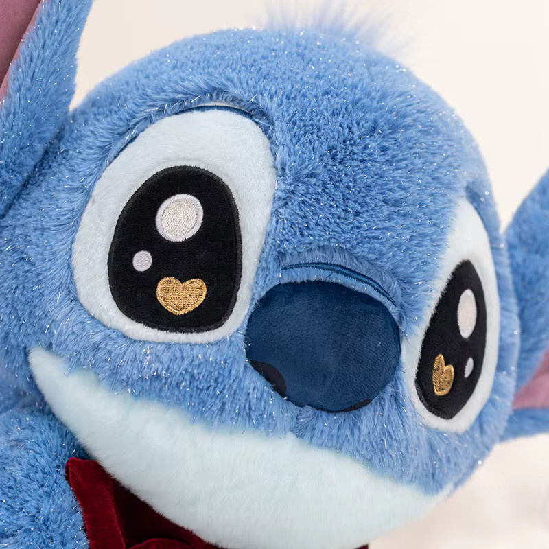 MINISO Stitch Disney Plüschtier-Schlüsselanhänger, Blau - Bild 3