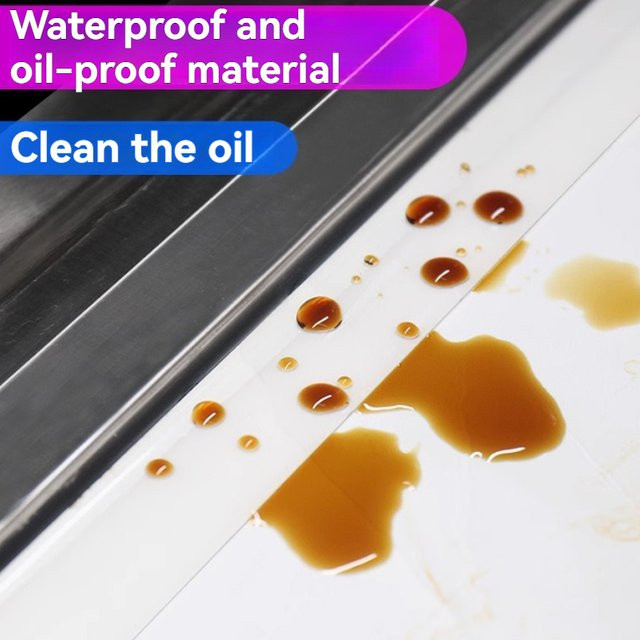 BEECHIP Mehrzweck-Dichtungsband aus transparentem PE, wasserdicht und fleckenresistent, Dicke: 1 mm - Bild 1