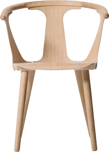 &Tradition In Between Sk1 Stuhl aus Holz in Beige Matt - Bild 1