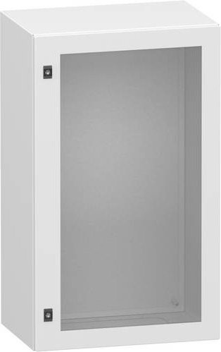 Schneider Electric Verteilerdose aus Stahl für Wandmontage, Grau und Weiß - Bild 1