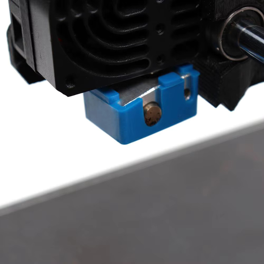 3er-Set Prusa Mini Silikonsocken für den Heat Block des 3D-Drucker-Extruders in Blau - Bild 4
