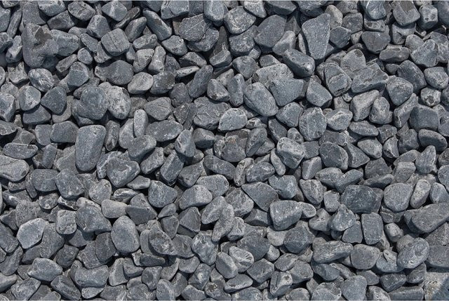 Marmorzierkiesel Ebano-Schwarz von Scherf, Körnung 15 - 25 mm, 25 kg - Bild 1