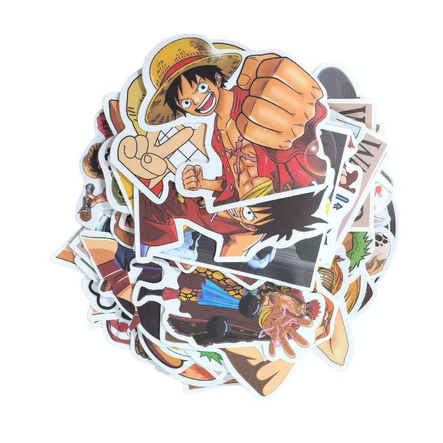 Bandai One Piece Aufkleber, 50-teiliges Set, Bunt / Mehrfarbig - Bild 2