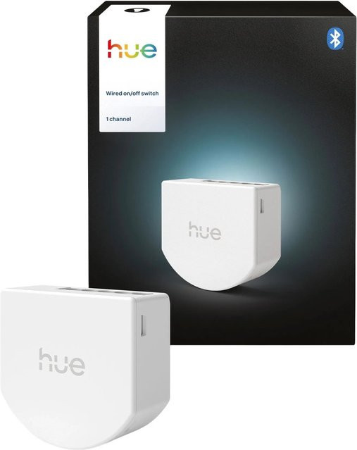 Philips Hue Wandschaltermodul 1-Kanal Set in Weiß für Netzbetrieb via ZigBee - Bild 1