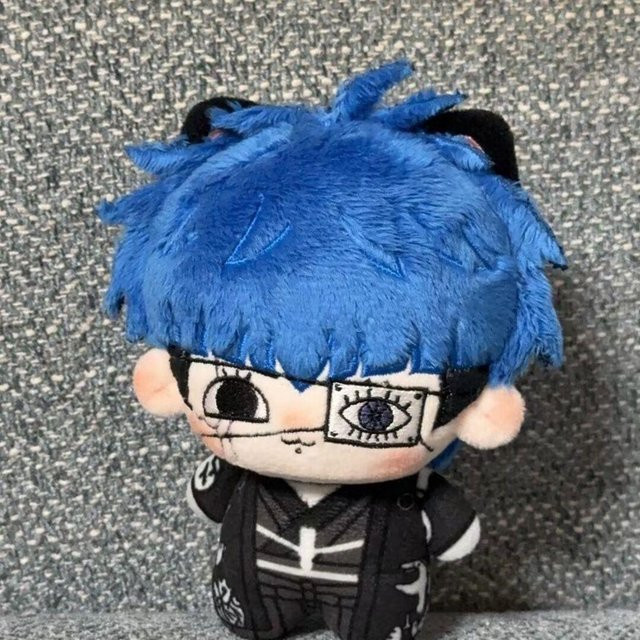 Yiran toy Omokage Yugamu Plüschtier, 10cm, Blau - Bild 1