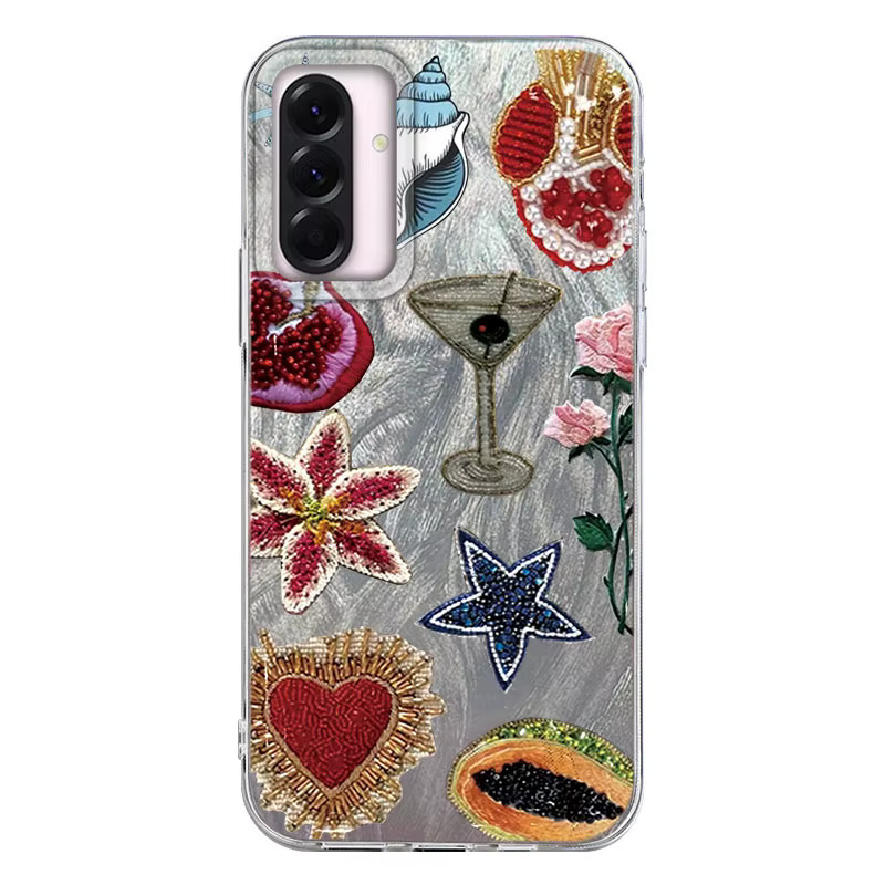 Samsung Galaxy Handyhülle mit Herz Design für verschiedene Modelle wie A16 A06 A14 A24 A54 A15 A25 A35 A55 S21 S22 S23 S24 Plus Ultra FE - Bild 4