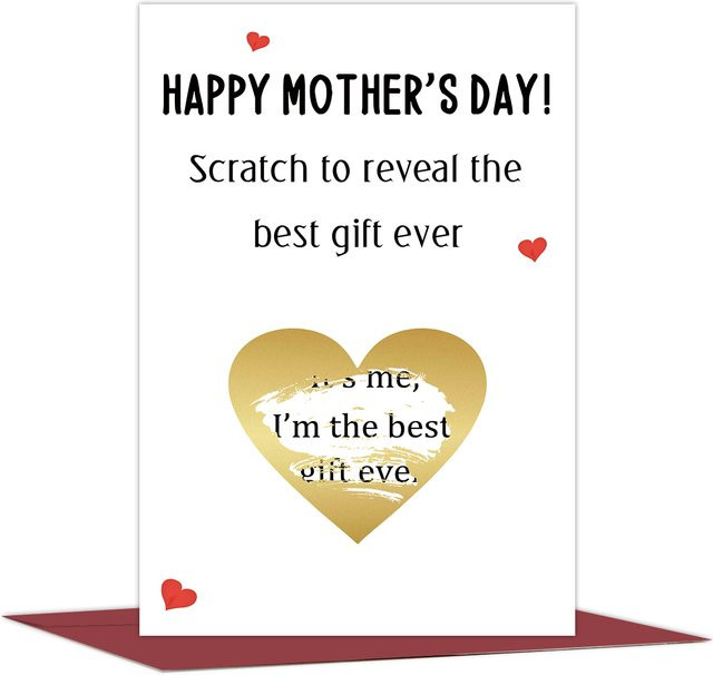 Interaktive Happy Mother's Day Grußkarte mit Umschlag als Dankeschön-Karte für Deine Mama - Bild 1