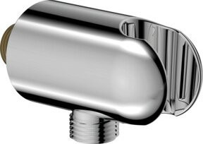Hansa Wandanschlussbogen DN 15, zweiteilige Bauweise, Chrom, 1/2 Zoll - Bild 1
