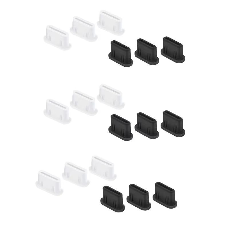 DJI Silikon Staubstecker Abdeckung Typ-C für Mini 4 Pro 5 und Fernbedienungen RC-N1/N2/N3 sowie RC 2 in Weiß - Bild 2