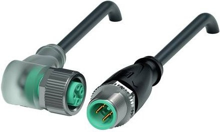 Pepperl+Fuchs 240784-0004 Sensor-Aktor-Steckverbinder konfektioniert, 4 Polzahl, Schwarz, Länge: 30 cm - Bild 1