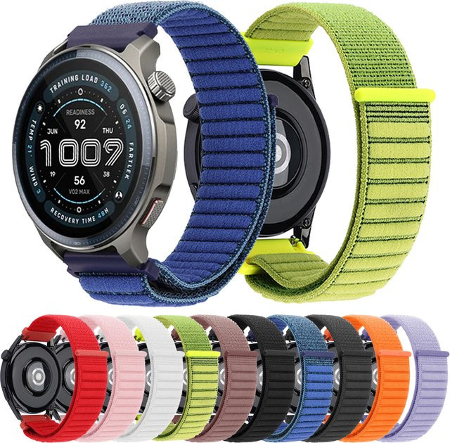 Amazfit Uhrenarmband Nylon, 20 mm, 22 mm, Unisex - Bild 1