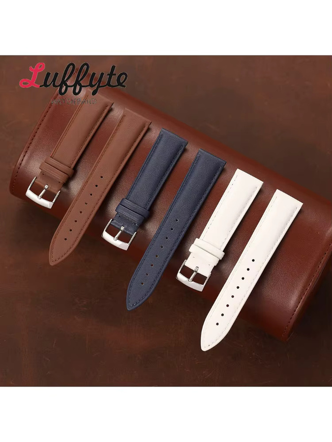 luffyte Uhrenarmband Kalbsleder, Unisex - Bild 4