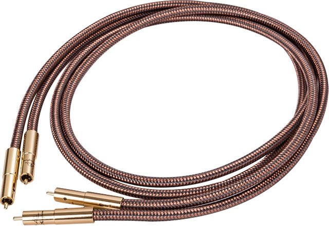 Accuphase HiFi Fever RCA Audiokabel in Braun - Bild 1