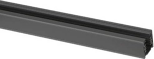 Brumberg 3-Phasen-Stromschiene Hochvolt-Schienensystem-Komponente aus Aluminium, schwarz, Länge: 400 cm - Bild 1