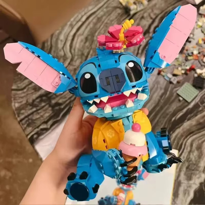 Potdemiel Disney Cartoon Stitch Bausteine, mit beweglichen Ohren - Bild 3