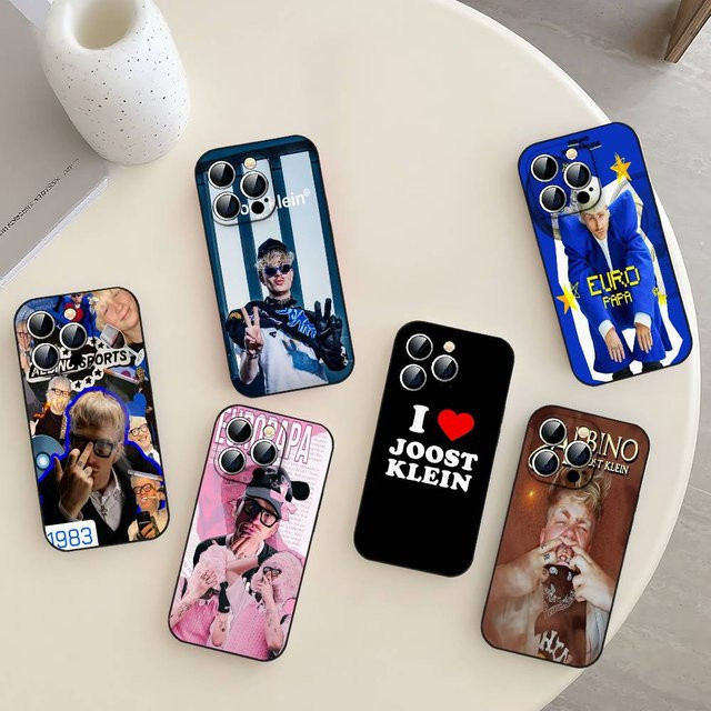 Matte Silikonhandyhülle Joost Klein Rapper Fryslan für Apple iPhone Modelle in Multicolour - Bild 1