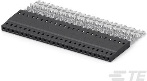 TE Connectivity Buchsengehäuse-Kabel 2317206-3 in Schwarz aus Kunststoff - Bild 1