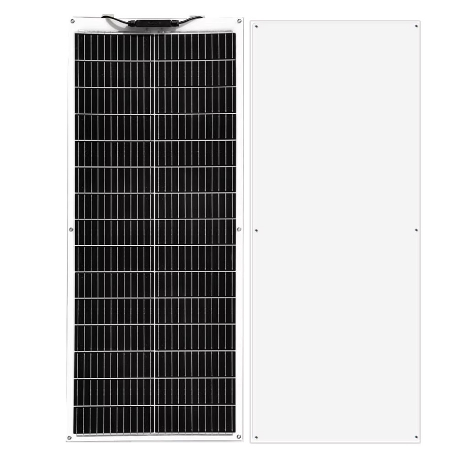 xinpuguang Flexibles Solarpanel 100W, IP68 Wasserdicht, Farbe: Schwarz - Bild 2