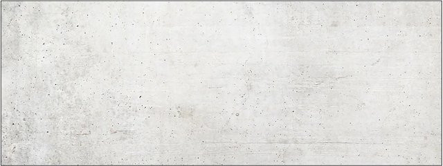 MySpotti Küchenrückwand Profix Cucina in White Concrete in Beige mit Steinoptik und Aluminium-Elementen B: 160 cm, H: 60 cm - Bild 1